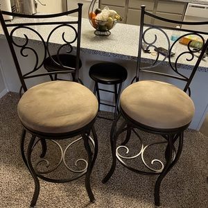 Tall bar stools $63 for both- poshmark charges fees I only want $ 50